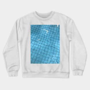 Aqua Haven: The Pool's Water Crewneck Sweatshirt